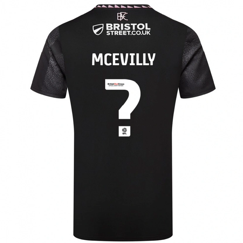 Danxen Kid Jack Mcevilly #0 Black Away Jersey 2024/25 T-Shirt