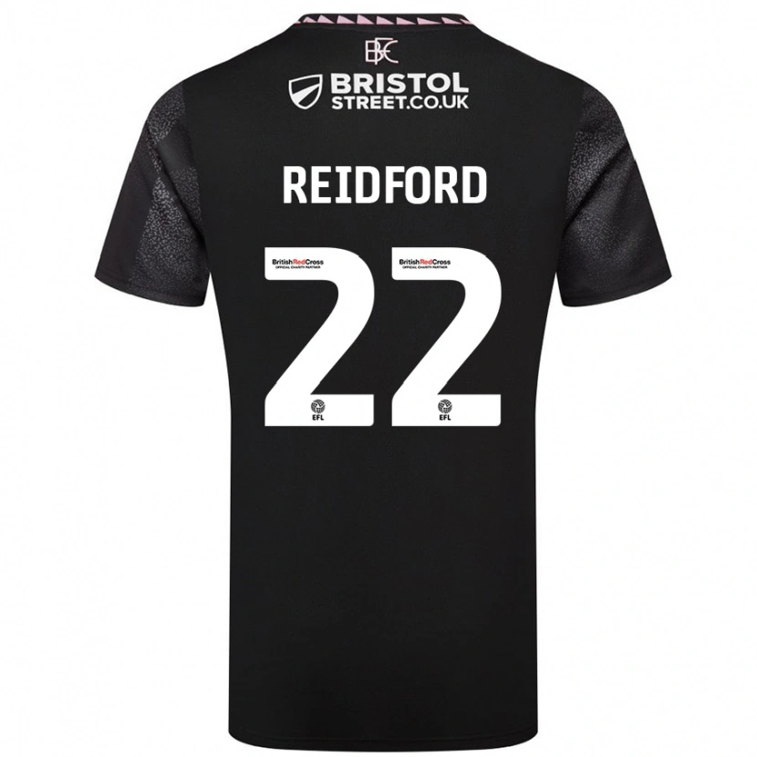 Danxen Kid Isabella Reidford #22 Black Away Jersey 2024/25 T-Shirt