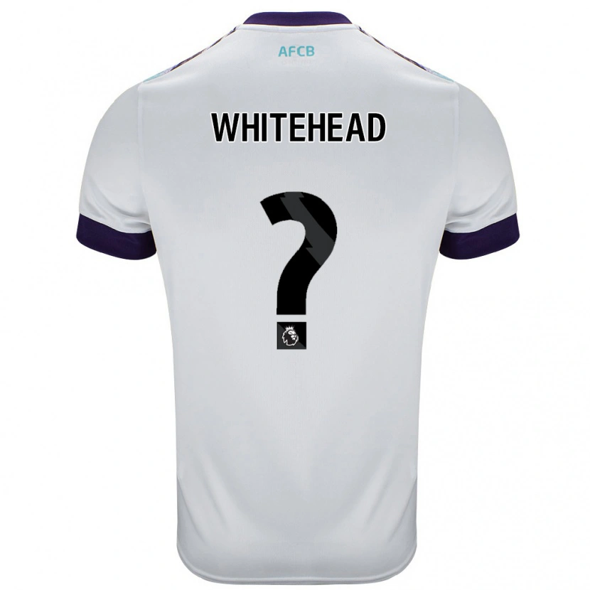 Danxen Kid Tommy Whitehead #0 White Green Purple Away Jersey 2024/25 T-Shirt