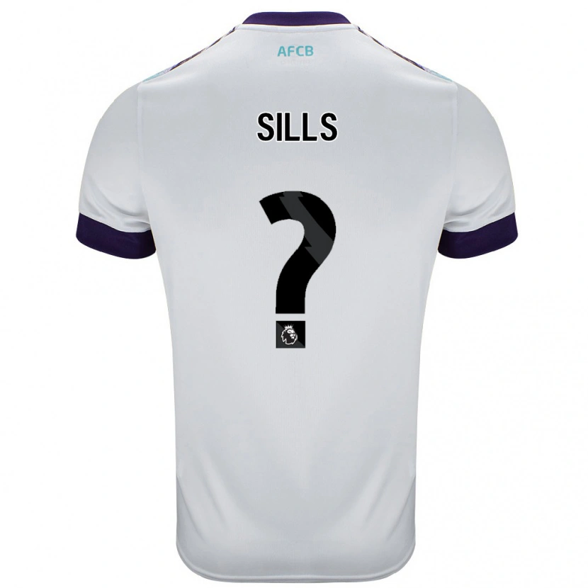 Danxen Kid Ethan Sills #0 White Green Purple Away Jersey 2024/25 T-Shirt