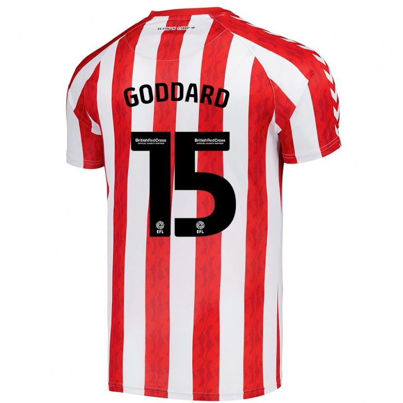 Danxen Men Amy Goddard #15 Red White Home Jersey 2024/25 T-Shirt