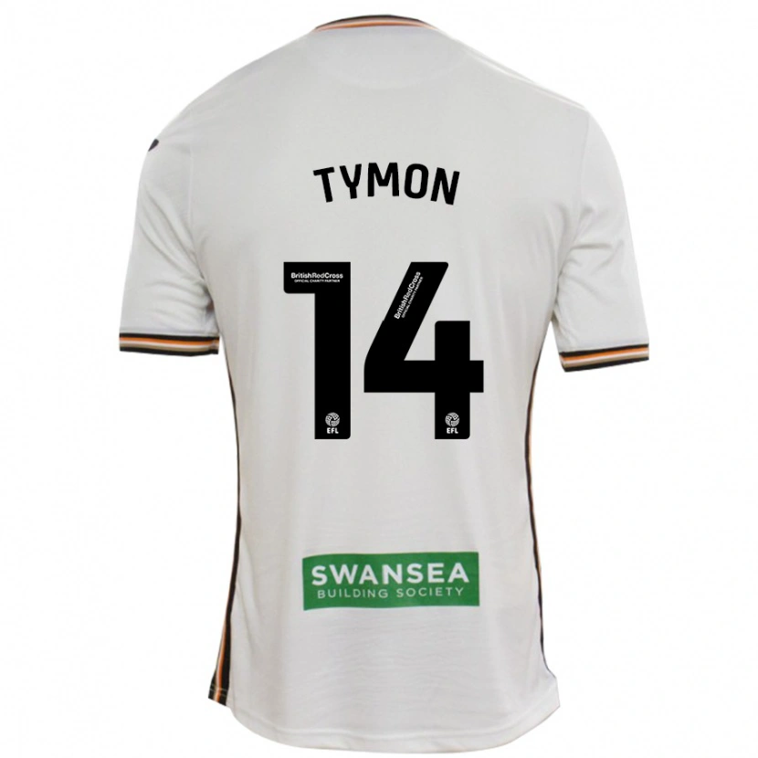 Danxen Men Josh Tymon #14 White Home Jersey 2024/25 T-Shirt