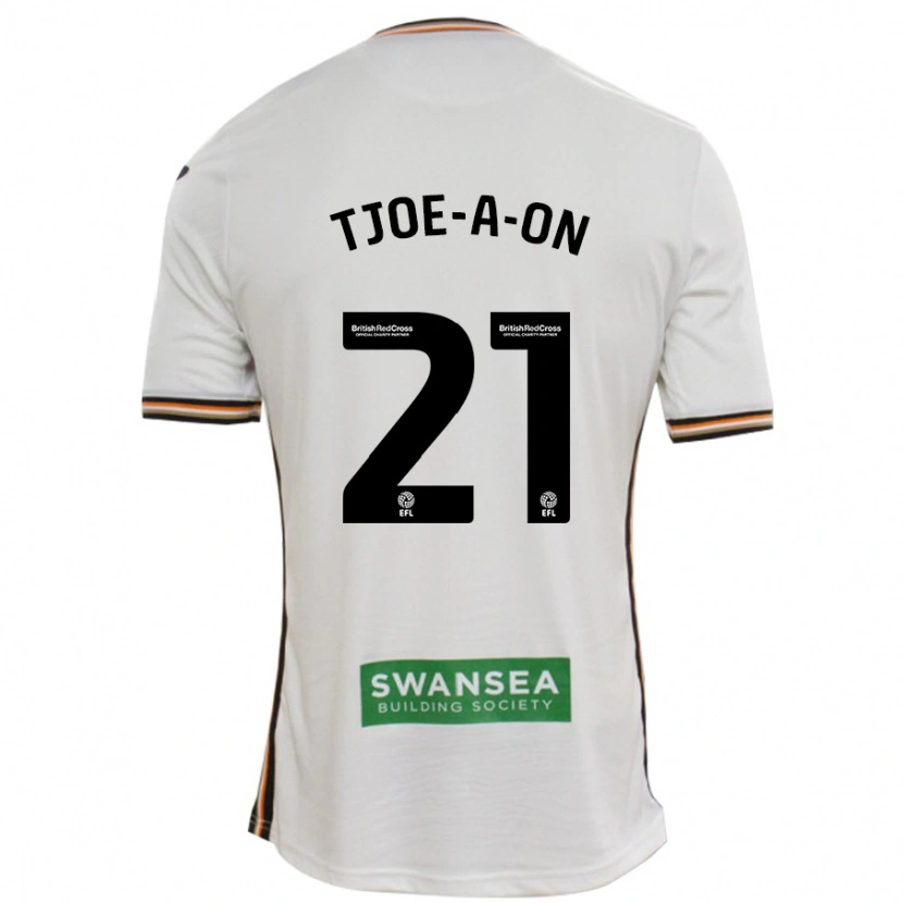 Danxen Men Nathan Tjoe-A-On #21 White Home Jersey 2024/25 T-Shirt