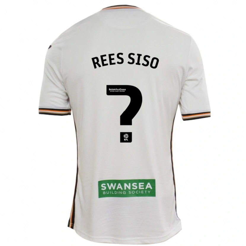 Danxen Men Ramon Rees-Siso #0 White Home Jersey 2024/25 T-Shirt