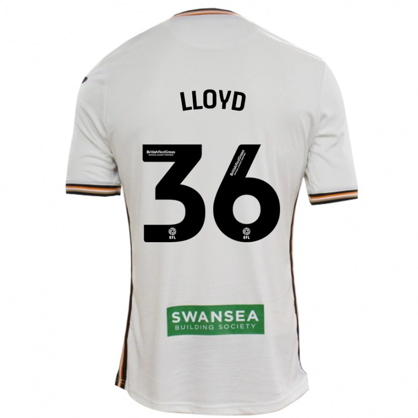 Danxen Men Ben Lloyd #36 White Home Jersey 2024/25 T-Shirt