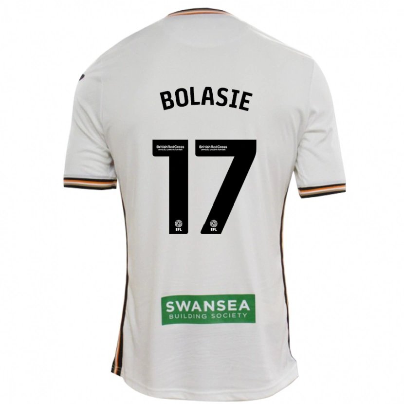 Danxen Men Yannick Bolasie #17 White Home Jersey 2024/25 T-Shirt