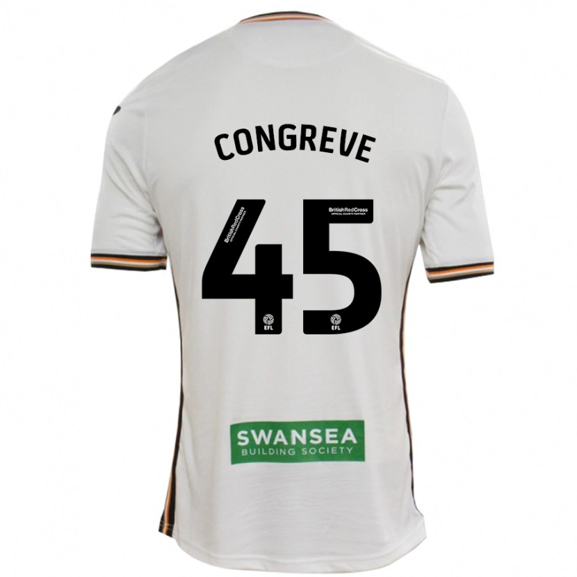 Danxen Men Cameron Congreve #45 White Home Jersey 2024/25 T-Shirt