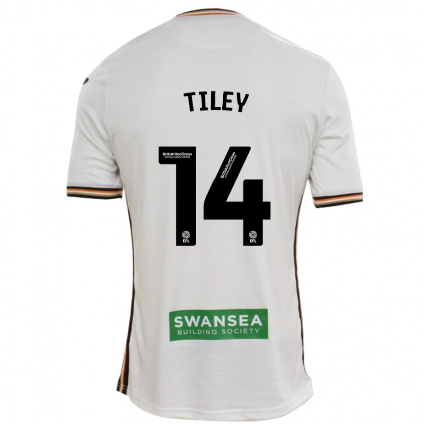 Danxen Men Chloe Tiley #14 White Home Jersey 2024/25 T-Shirt