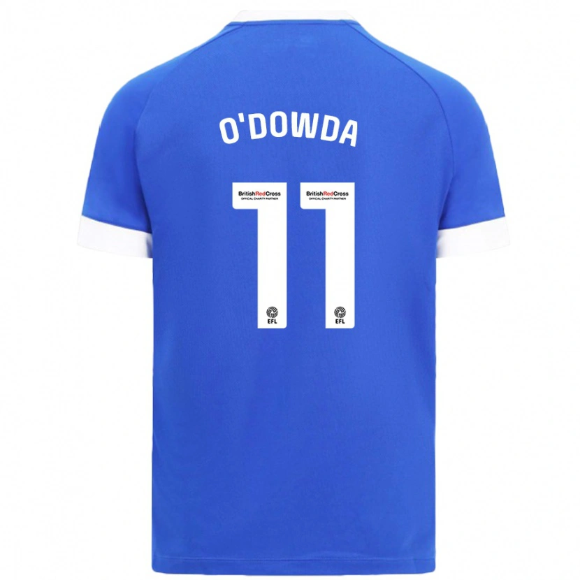 Danxen Men Callum O'dowda #11 Sky Blue Home Jersey 2024/25 T-Shirt