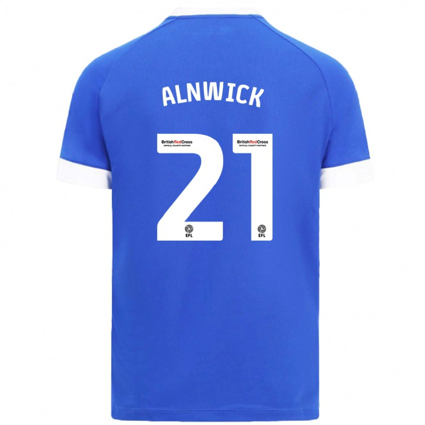 Danxen Men Jak Alnwick #21 Sky Blue Home Jersey 2024/25 T-Shirt