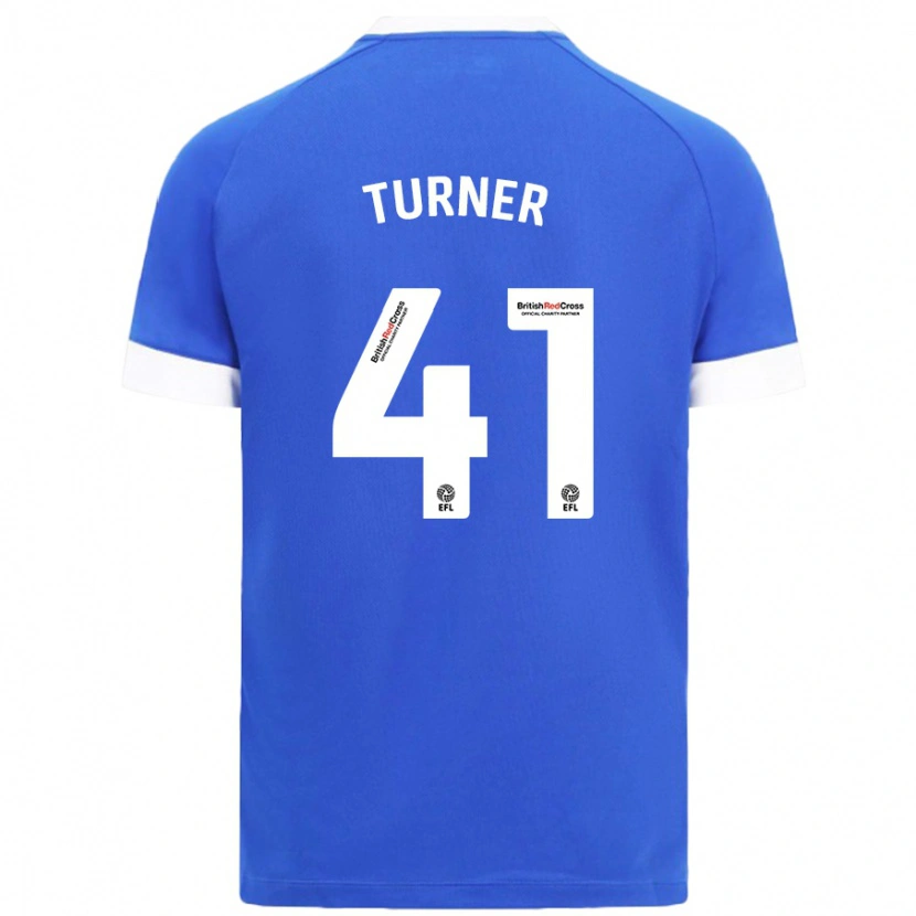 Danxen Men Matthew Turner #41 Sky Blue Home Jersey 2024/25 T-Shirt