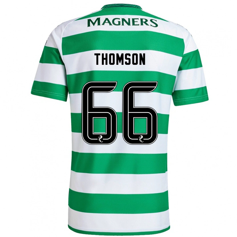 Danxen Men Corey Thomson #66 Green White Home Jersey 2024/25 T-Shirt