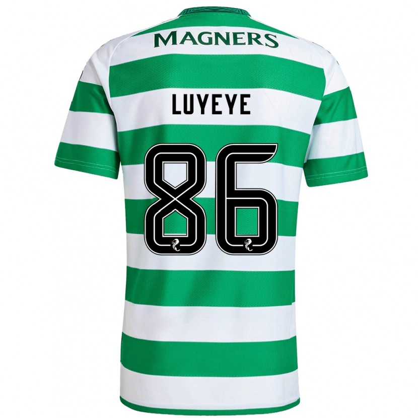 Danxen Men Benny-Jackson Luyeye #86 Green White Home Jersey 2024/25 T-Shirt