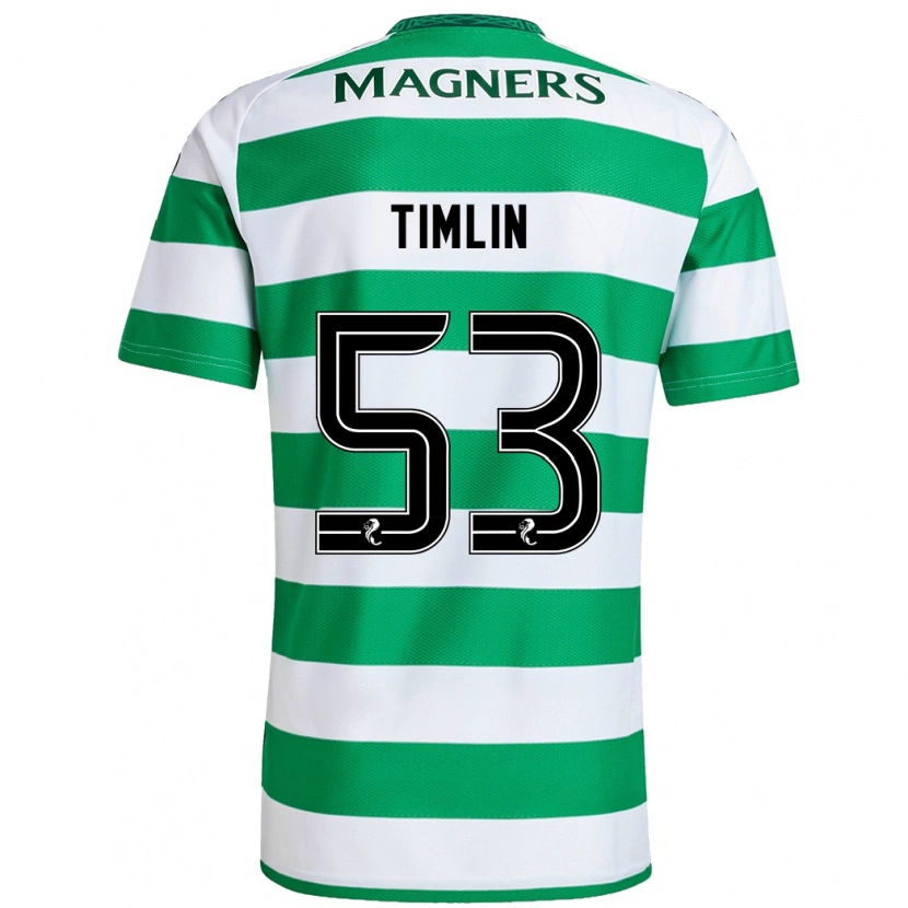 Danxen Men Sophie Timlin #53 Green White Home Jersey 2024/25 T-Shirt