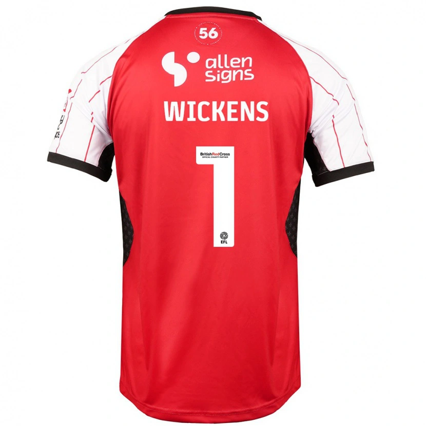 Danxen Men George Wickens #1 White Home Jersey 2024/25 T-Shirt