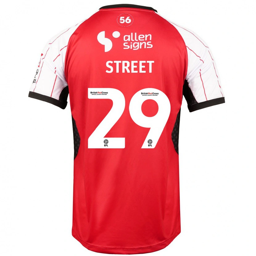 Danxen Men Robert Street #29 White Home Jersey 2024/25 T-Shirt