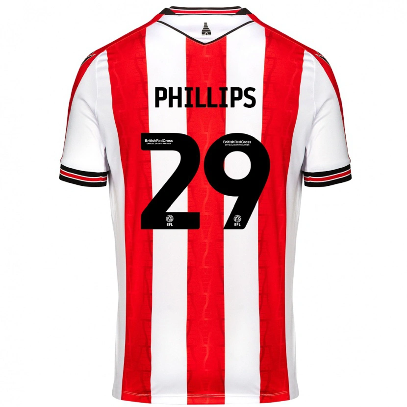 Danxen Men D'margio Wright-Phillips #29 Red White Home Jersey 2024/25 T-Shirt