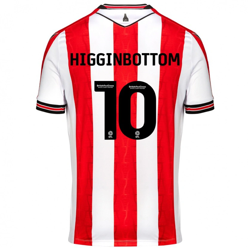 Danxen Men Alice Higginbottom #10 Red White Home Jersey 2024/25 T-Shirt