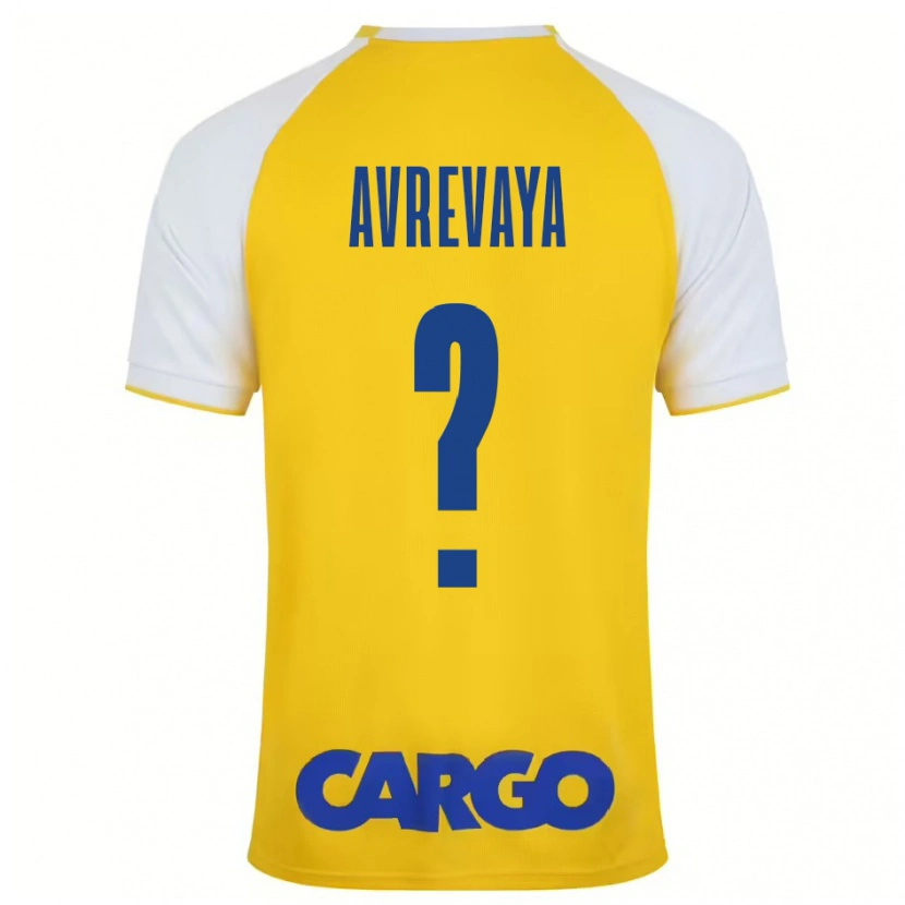 Danxen Men Liroy Avrevaya #0 Yellow White Home Jersey 2024/25 T-Shirt