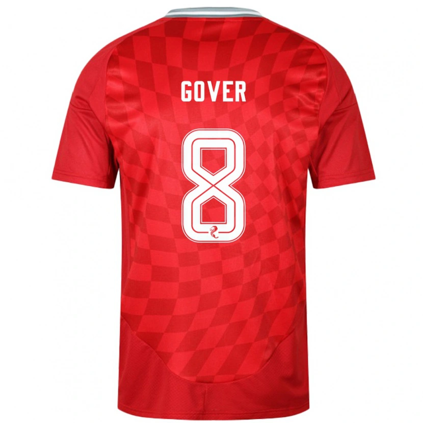 Danxen Men Chloe Gover #8 Red Home Jersey 2024/25 T-Shirt