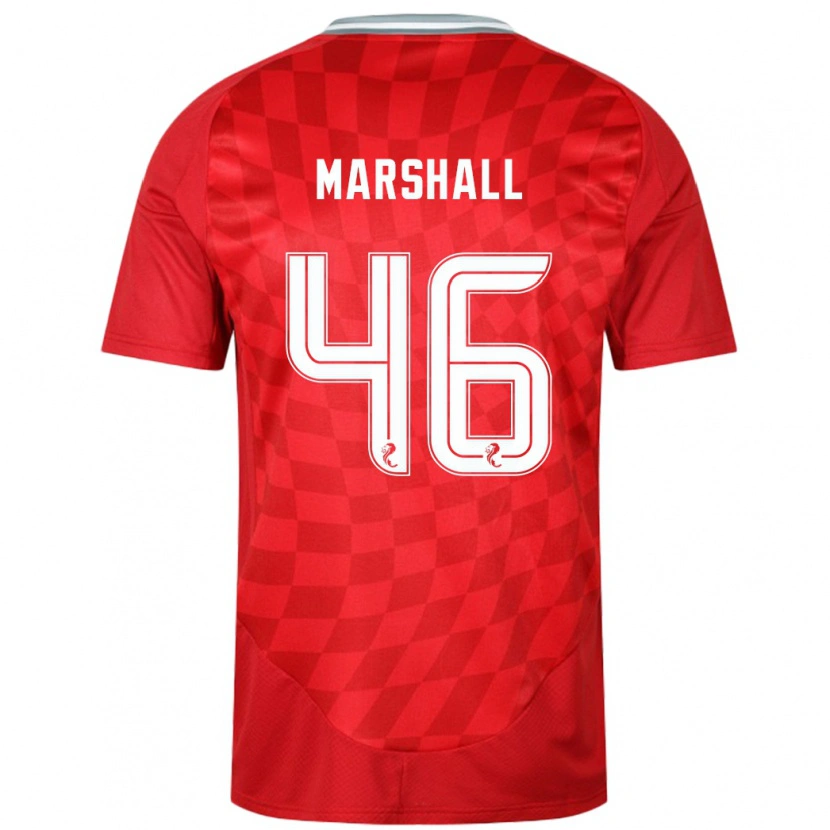 Danxen Men Findlay Marshall #46 Red Home Jersey 2024/25 T-Shirt