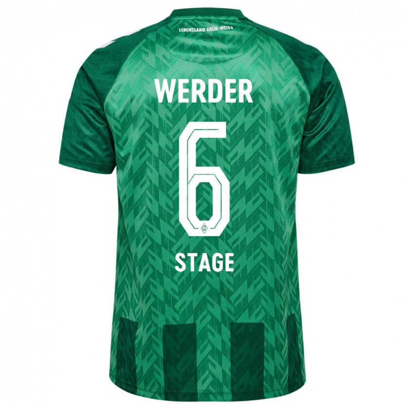 Danxen Men Jens Stage #6 Green Home Jersey 2024/25 T-Shirt