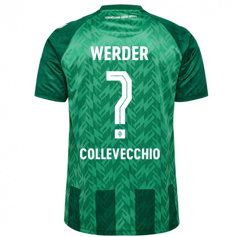 Danxen Men Tomás Collevecchio #0 Green Home Jersey 2024/25 T-Shirt