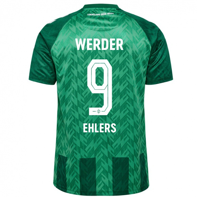 Danxen Men Jannic Ehlers #9 Green Home Jersey 2024/25 T-Shirt