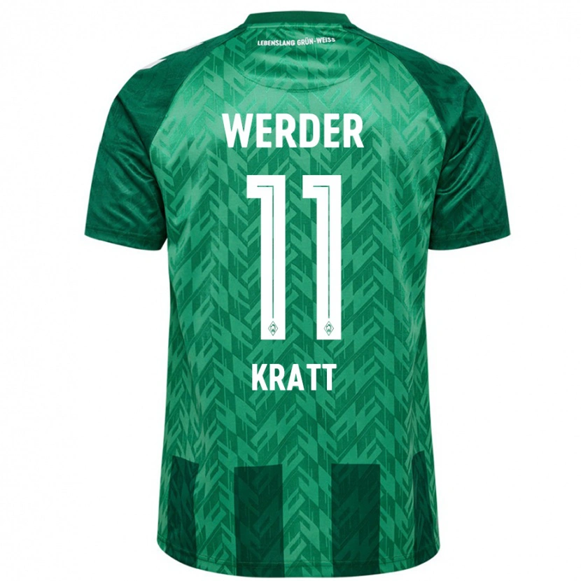 Danxen Men Ronan Kratt #11 Green Home Jersey 2024/25 T-Shirt