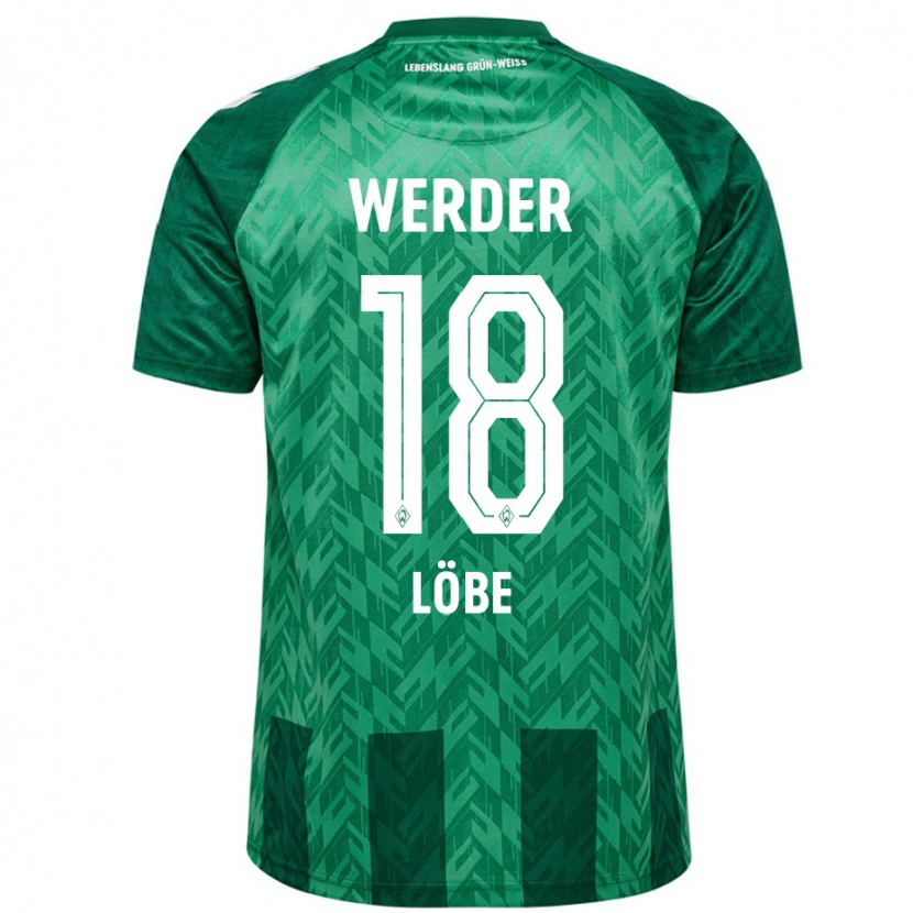 Danxen Men Jasper Löbe #18 Green Home Jersey 2024/25 T-Shirt