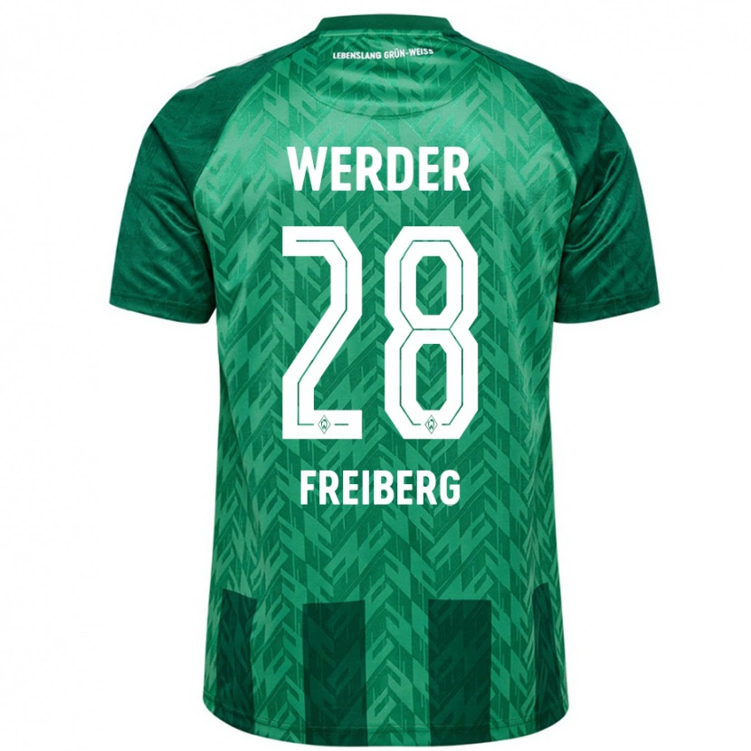 Danxen Men Piet Freiberg #28 Green Home Jersey 2024/25 T-Shirt