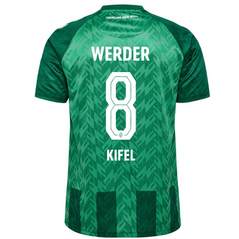 Danxen Men Denis Kifel #8 Green Home Jersey 2024/25 T-Shirt