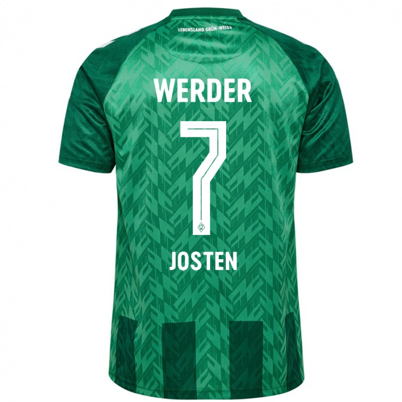 Danxen Men Lisa Josten #7 Green Home Jersey 2024/25 T-Shirt