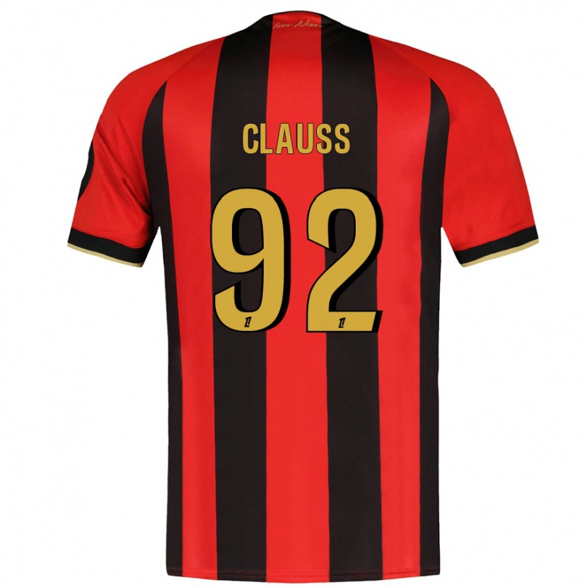 Danxen Men Jonathan Clauss #92 Red Black Home Jersey 2024/25 T-Shirt