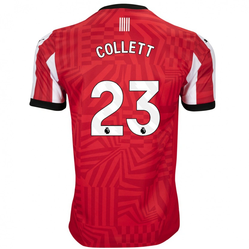 Danxen Men Megan Collett #23 Red White Home Jersey 2024/25 T-Shirt