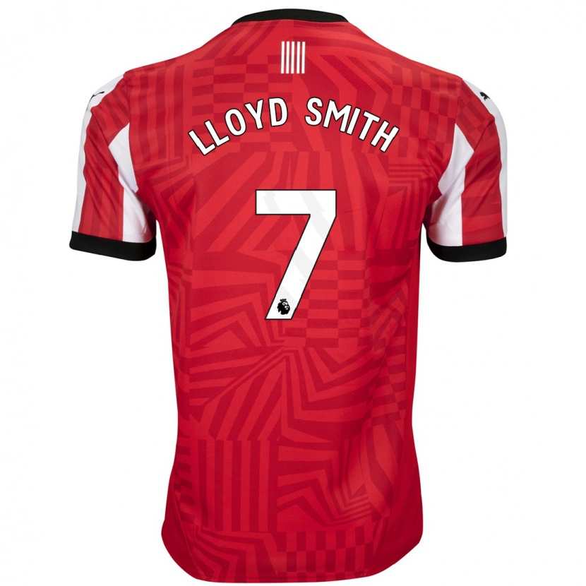 Danxen Men Lexi Lloyd-Smith #7 Red White Home Jersey 2024/25 T-Shirt