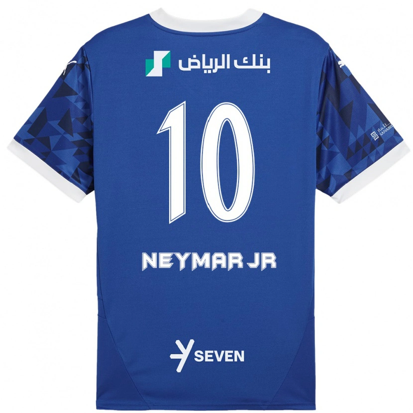 Danxen Men Neymar #10 Dark Blue White Home Jersey 2024/25 T-Shirt