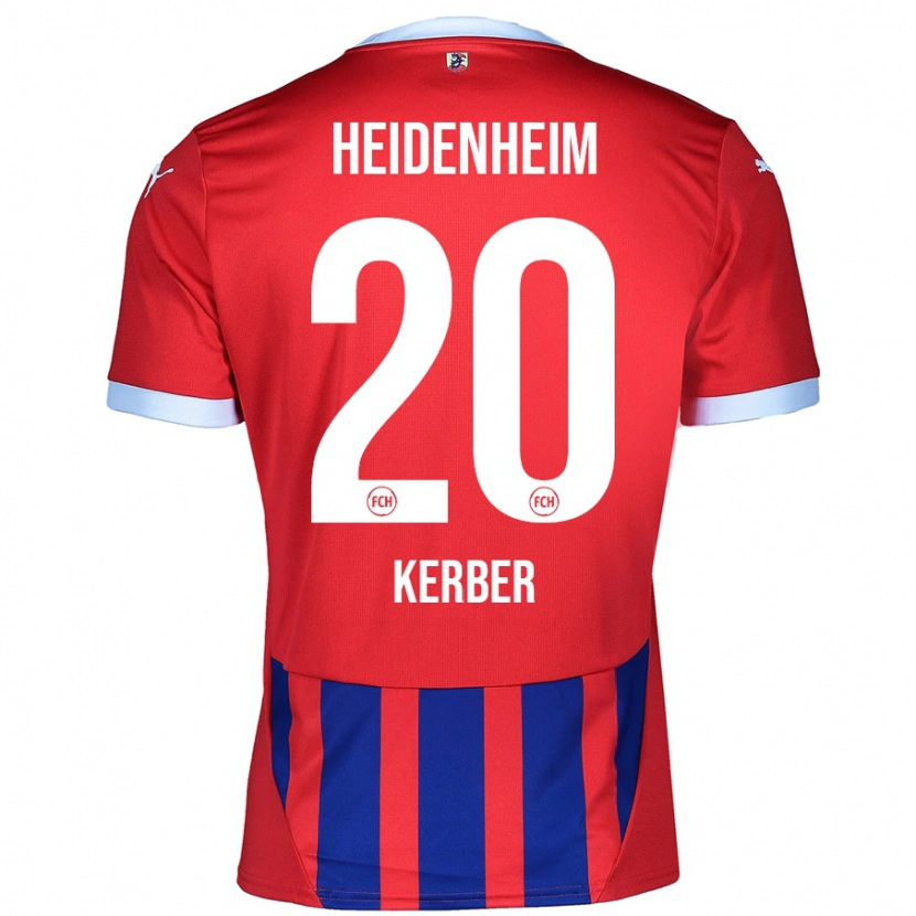 Danxen Men Luca Kerber #20 Red Blue Home Jersey 2024/25 T-Shirt