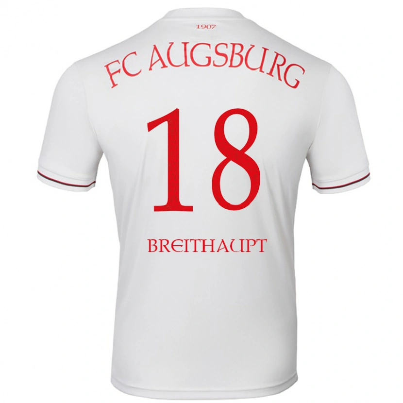 Danxen Men Tim Breithaupt #18 White Home Jersey 2024/25 T-Shirt