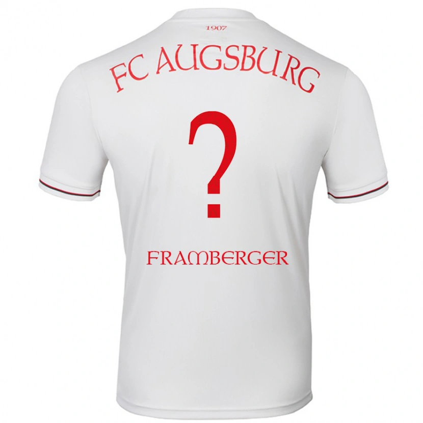 Danxen Men Raphael Framberger #0 White Home Jersey 2024/25 T-Shirt