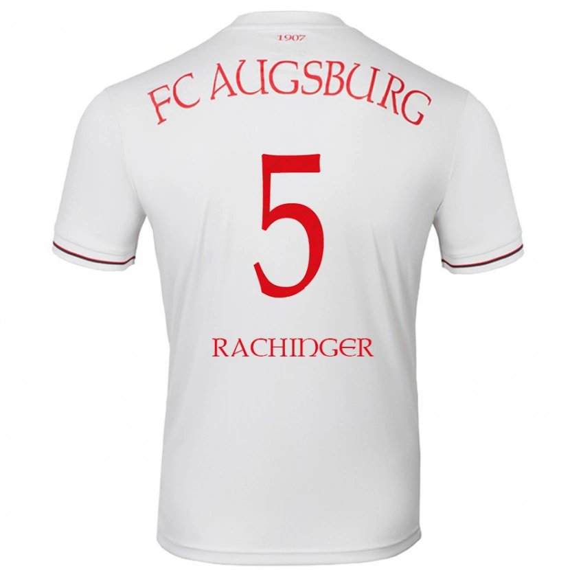 Danxen Men Lorenz Rachinger #5 White Home Jersey 2024/25 T-Shirt