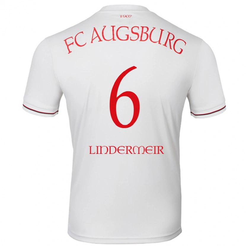 Danxen Men Dominik Lindermeir #6 White Home Jersey 2024/25 T-Shirt