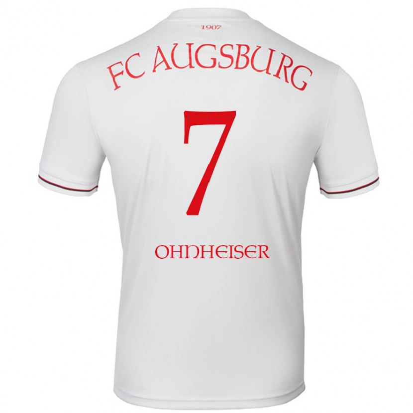 Danxen Men Nico Ohnheiser #7 White Home Jersey 2024/25 T-Shirt