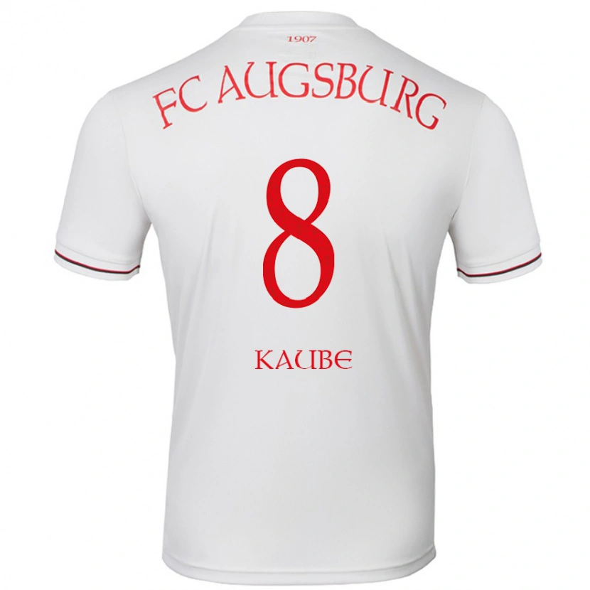 Danxen Men Moritz Kaube #8 White Home Jersey 2024/25 T-Shirt