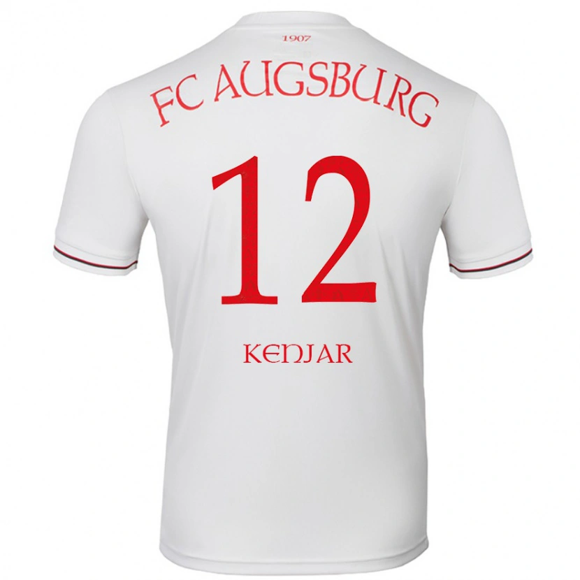 Danxen Men Alen Kenjar #12 White Home Jersey 2024/25 T-Shirt