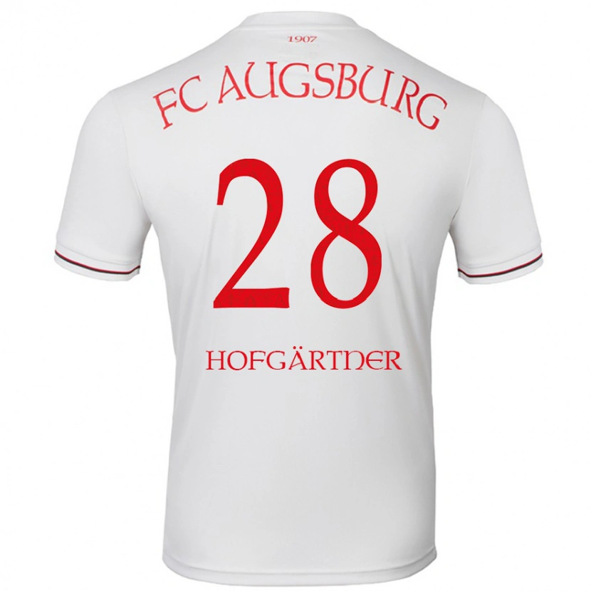 Danxen Men Hendrik Hofgärtner #28 White Home Jersey 2024/25 T-Shirt