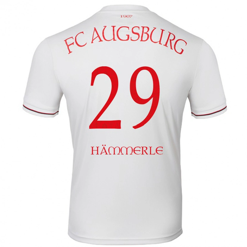 Danxen Men Mauro Hämmerle #29 White Home Jersey 2024/25 T-Shirt