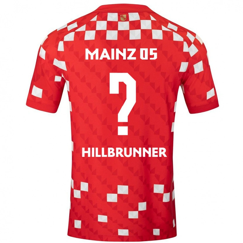 Danxen Men Fynn Hillbrunner #0 White Red Home Jersey 2024/25 T-Shirt