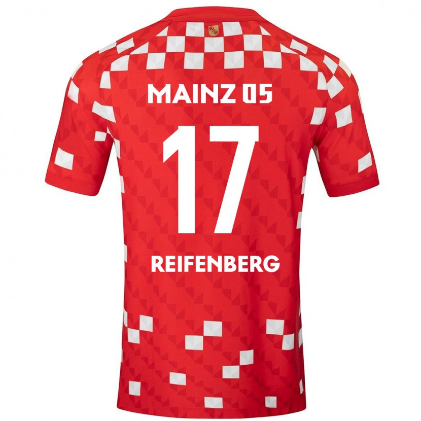 Danxen Men Michelle Reifenberg #17 White Red Home Jersey 2024/25 T-Shirt