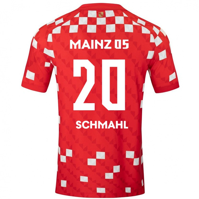 Danxen Men Laura Schmahl #20 White Red Home Jersey 2024/25 T-Shirt